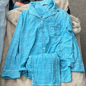 Amazon Women's Blue Pajama Set